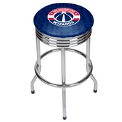 NBA Chrome Ribbed Bar Stool - City - Washington Wizards, NBA1005-WW3