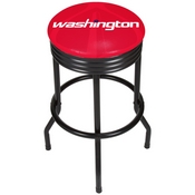 NBA Black Ribbed Bar Stool - Fade - Washington Wizards, NBA1006-WW2