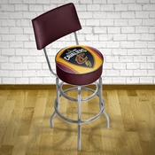 Cleveland Cavaliers NBA Padded Swivel Bar Stool with Back, NBA1100-CC