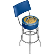 Denver Nuggets NBA Padded Swivel Bar Stool with Back, NBA1100-DN