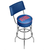 NBA Swivel Bar Stool with Back - Fade - Detroit Pistons, NBA1100-DP2