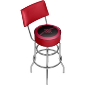 Houston Rockets NBA Padded Swivel Bar Stool with Back, NBA1100-HR