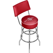 NBA Swivel Bar Stool with Back - City - Houston Rockets, NBA1100-HR3