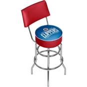 NBA Swivel Bar Stool with Back - City - Los Angeles Clippers, NBA1100-LAC3