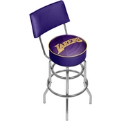 NBA Swivel Bar Stool with Back - Fade - Los Angeles Lakers, NBA1100-LAL2
