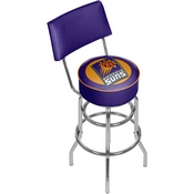 Phoenix Suns NBA Padded Swivel Bar Stool with Back, NBA1100-PS