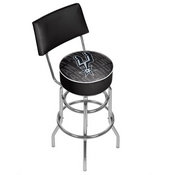 NBA Swivel Bar Stool with Back - City - San Antonio Spurs, NBA1100-SS3