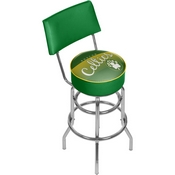 Boston Celtics NBA Hardwood Classics Bar Stool w/ Back, NBA1100HC-BC