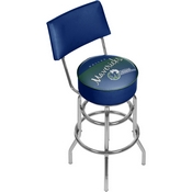 Dallas Mavericks NBA Hardwood Classics Bar Stool w/ Back, NBA1100HC-DM