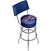 Denver Nuggets NBA Hardwood Classics Bar Stool w/ Back, NBA1100HC-DN