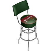 Milwaukee Bucks NBA Hardwood Classics Bar Stool w/Back, NBA1100HC-MB