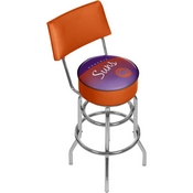 Phoenix Suns Hardwood Classics Bar Stool w/Back, NBA1100HC-PS