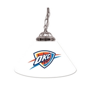 Oklahoma City Thunder NBA Single Shade Bar Lamp - 14 inch, NBA1200-OCT