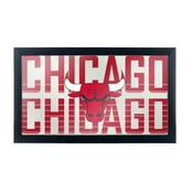 NBA Framed Logo Mirror - City - Chicago Bulls, NBA1500-CB3