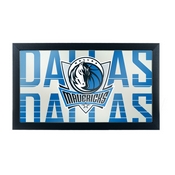 NBA Framed Logo Mirror - City - Dallas Mavericks, NBA1500-DM3