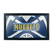 NBA Framed Logo Mirror - Fade - Denver Nuggets, NBA1500-DN2