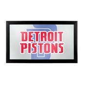 NBA Framed Logo Mirror - Fade - Detroit Pistons, NBA1500-DP2