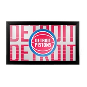 NBA Framed Logo Mirror - City - Detroit Pistons, NBA1500-DP3