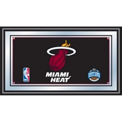 Miami Heat NBA Framed Logo Mirror, NBA1500-MH