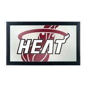 NBA Framed Logo Mirror - Fade - Miami Heat, NBA1500-MH2