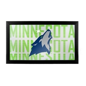 NBA Framed Logo Mirror - City - Minnesota Timberwolves, NBA1500-MT3