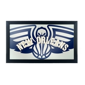 NBA Framed Logo Mirror - Fade - New Orleans Pelicans, NBA1500-NOP2