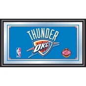 Oklahoma City Thunder NBA Framed Logo Mirror, NBA1500-OCT