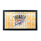 NBA Framed Logo Mirror - City - Oklahoma City Thunder, NBA1500-OCT3