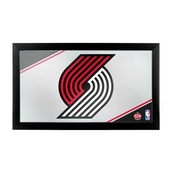Portland Trail Blazers NBA Framed Logo Mirror, NBA1500-PTB