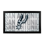 NBA Framed Logo Mirror - City - San Antonio Spurs, NBA1500-SS3