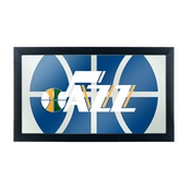 NBA Framed Logo Mirror - Fade - Utah Jazz, NBA1500-UJ2