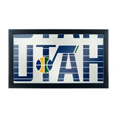 NBA Framed Logo Mirror - City - Utah Jazz, NBA1500-UJ3