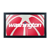 NBA Framed Logo Mirror - Fade - Washington Wizards, NBA1500-WW2