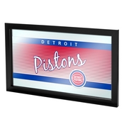 Detroit Pistons Hardwood Classics NBA Framed Logo Mirror, NBA1500HC-DP