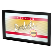 Houston Rockets Hardwood Classics NBA Framed Logo Mirror, NBA1500HC-HR