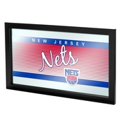 New Jersey Nets Hardwood Classics NBA Logo Mirror, NBA1500HC-NJN