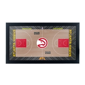 Atlanta Hawks Official NBA Court Framed Plaque, NBA1575-AH