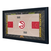 Atlanta Hawks Official NBA Court Framed Plaque, NBA1575-AH