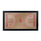 Houston Rockets Official NBA Court Framed Plaque, NBA1575-HR
