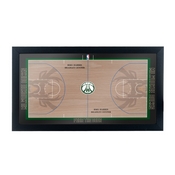 Milwaukee Bucks Official NBA Court Framed Plaque, NBA1575-MB