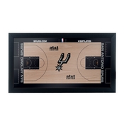 San Antonio Spurs Official NBA Court Framed Plaque, NBA1575-SAS