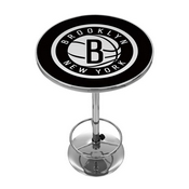 Brooklyn Nets NBA Chrome Pub Table, NBA2000-BN