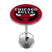 Chicago Bulls NBA Chrome Pub Table, NBA2000-CB