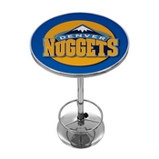 Denver Nuggets NBA Chrome Pub Table, NBA2000-DN