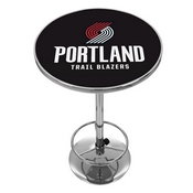 Portland Trail Blazers NBA Chrome Pub Table, NBA2000-PTB