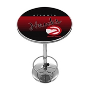 Atlanta Hawks Hardwood Classics NBA Chrome Pub Table, NBA2000HC-AH