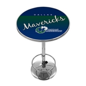 Dallas Mavericks Hardwood Classics NBA Chrome Pub Table, NBA2000HC-DM