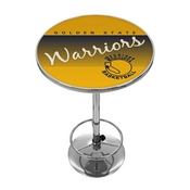 Golden State Warriors Hardwood Classics NBA Chrome Pub Table, NBA2000HC-GSW