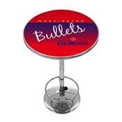 Washington Bullets Hardwood Classics NBA Chrome Pub Table, NBA2000HC-WB