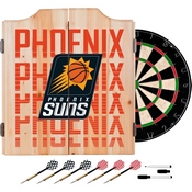 NBA Dart Cabinet Set with Darts and Board - City - Phoenix Suns, NBA7010-PS3